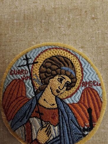 Guardian Angel Pocket Icon, Orthodox Icon 2.5 Inches in Saudi Arabia