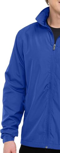 AFC Men’s Lightweight Windbreaker With Hood Water Resistant Lg to 6x Big & Tall in Saudi Arabia