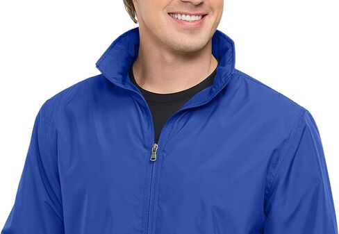 AFC Men’s Lightweight Windbreaker With Hood Water Resistant Lg to 6x Big & Tall in Saudi Arabia
