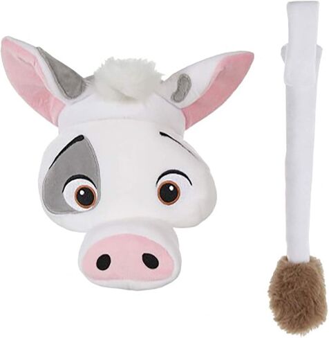 elope Disney Pixar Moana Pua Headband and Tail Accessory Pig Kit for Kids and Adults Standard in Saudi Arabia