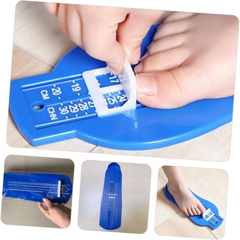 Lifkome 2pcs الأولاد والفتيات مقاييس طول القدم لأولاد طفل دقة أجهزة قياس القدمين لزيادة حجم الأحذية الفتيات in Saudi Arabia
