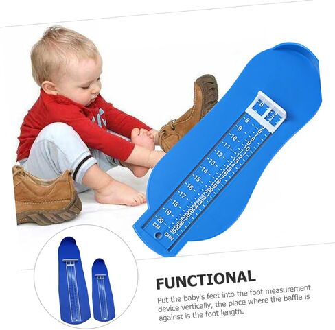 Lifkome 2pcs الأولاد والفتيات مقاييس طول القدم لأولاد طفل دقة أجهزة قياس القدمين لزيادة حجم الأحذية الفتيات in Saudi Arabia
