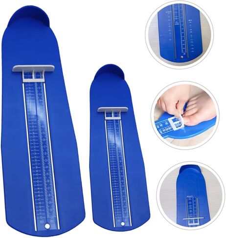 Lifkome 2pcs الأولاد والفتيات مقاييس طول القدم لأولاد طفل دقة أجهزة قياس القدمين لزيادة حجم الأحذية الفتيات in Saudi Arabia