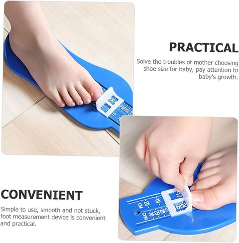 Lifkome 2pcs الأولاد والفتيات مقاييس طول القدم لأولاد طفل دقة أجهزة قياس القدمين لزيادة حجم الأحذية الفتيات in Saudi Arabia