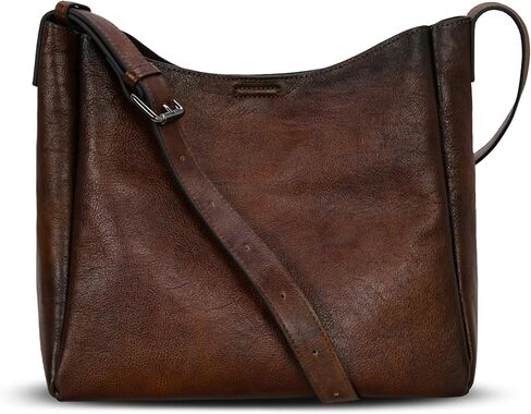HESHE محافظ جلدية حقيقية للنساء حقائب كتف Crossbody المتشرد المحافظ دلاء حقيبة حقائب حمل العمل مقبض علوي حقيبة in Kuwait
