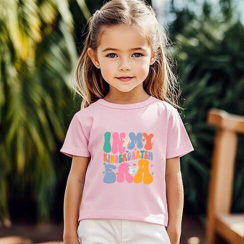 Toddlert رياض الأطفال قميص الفتيان الفتيات اليوم الأول من رياض الأطفال Tshirt Kids إلى School Gift Tee in Kuwait