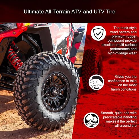Tusk Terrabite® Radial Tire 28x10-14 Medium/Hard Terrain in Saudi Arabia