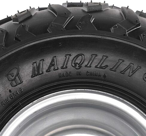 Set Of 4 ATV Go Kart Tires 145/70-6 With 6 inch Wheels Rims in Saudi Arabia