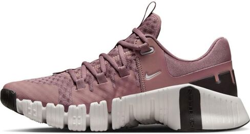 حذاء Nike Free Metcon 5 للتمرين للنساء (DV3950-201، سموكي موف/عظم فاتح/بني مخملي/بنفسجي بلاتيني) مقاس 7.5 in Saudi Arabia