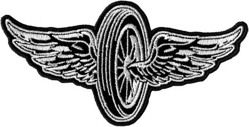 Hot Leathers Flying Wheel Patch in Saudi Arabia