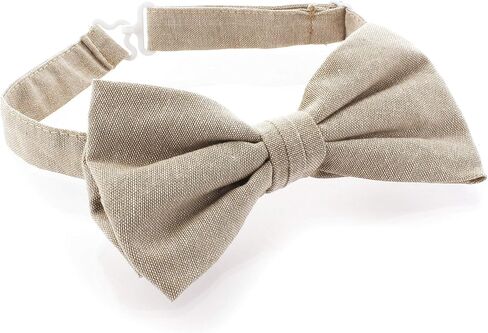 My Lello Chambray Adjustable Pre-Tied Bow Ties in Kuwait