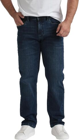 Kenneth Cole REACTION Athletic Fit Jeans for Men - Soft and Flexible Stretch Jeans - Men's Jeans Roomier Fit in Saudi Arabia