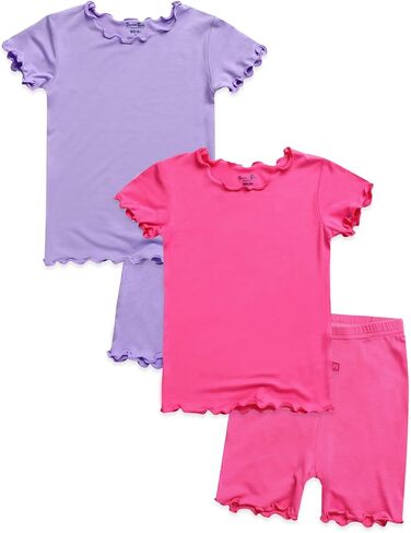 Vaenait Baby Kids Sleepwear Pajamas Short Soft Summer Summer Viscose PJS 2PCS in Saudi Arabia