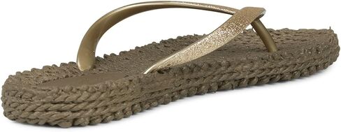 ILSE JACOBSEN Women's Cheerful 01 Flip Flop, Silver, 37 EU/7 M US in Kuwait
