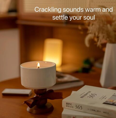 30 Sets Double-Layered Wooden Candle Wicks and Stands 5.1 X 0.5 Inch Natural Candle Wood Wicks Wooden Wicks Wood Wicks for Candles Making,Wooden Candle Wick with Base and Stickers in Saudi Arabia