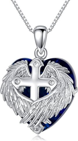 PROESS Celtic Cross Necklace Sterling Silver Viking Rune Necklace Irish Pendant Jewelry for Men Women in Kuwait