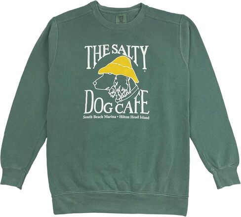 Salty Dog Pigment Dyed Crewneck Sweatshirt in Saudi Arabia