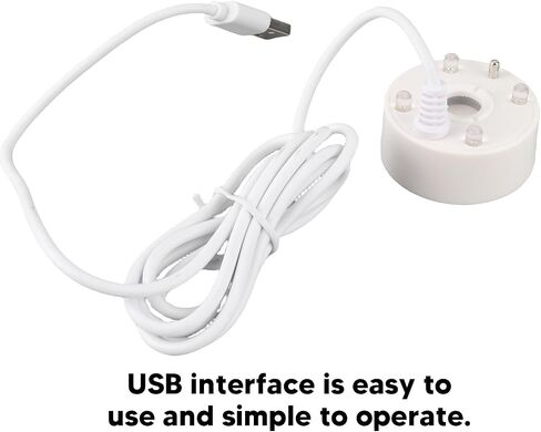 آلة الضباب الصغيرة ، صانع الضباب USB LED LED LED COLOTULL MIST MIST in Kuwait