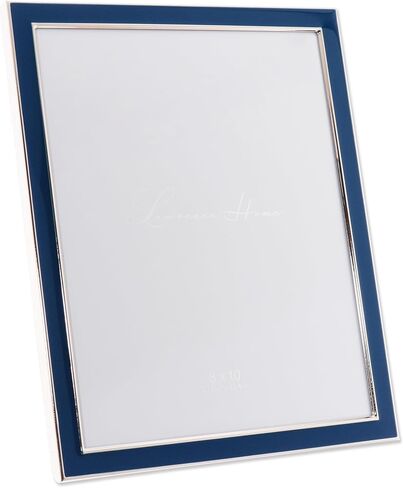 Lawrence Frames Metal and Enamel Picture Frame, Orange, 5x7 in Saudi Arabia