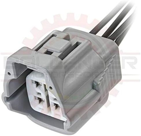 Ballenger Motorsports - 4 Way TS Connector Plug (ذكر) مجموعة - استبدال رمادي لـ 90980-10942 لاتصالات A/C in Kuwait