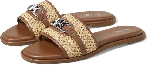 Michael Kors Ember Slide Natural/Optic White 10 M in Saudi Arabia