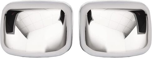 Black Hood Mirror Cover Pair for Freightliner Cascadia Driver&Passenger Side in Kuwait