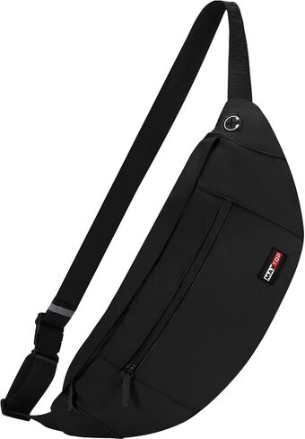 MAXTOP Large Christmas Fanny Pack with 4-Zipper Pockets, Christmas Bag Gifts for Enjoy Festival Sports Workout Traveling Running Casual Hands-Free Waist Pack Crossbody Phone Bag Carrying All Phones in Kuwait