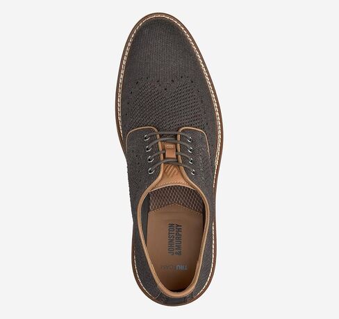 Johnston & Murphy Men's Upton Knit Wingtip Shoe in Saudi Arabia
