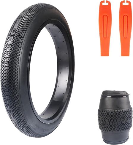 20/24 X 3.0 Inch Bike Fat Tire E-Bike Tires 2 Pack Bicycle Tyres with Inner Tubes Folding Bead Tires Compatible with Wide Mountain Snow Bicycle Electric Bike in Saudi Arabia