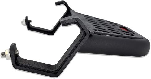 IAG v1 ez-Step for Ford Bronco 2021+ w/Rockrails (بابان ، لوحة شعار أسود ، زوج واحد) (لا يناسب رابتور أو رياضة) in Saudi Arabia
