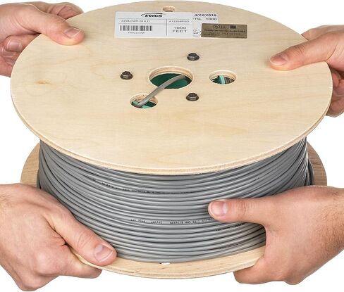 22 AWG 4/C مجدولة 100% نحاس EWCS CMR Riser كبل صوت وأمان محمي مُدرج في قائمة UL 300 فولت - 1000 قدم in Kuwait