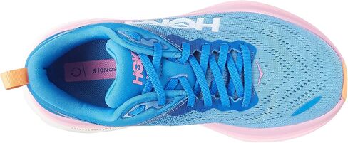 HOKA ONE ONE Womens Bondi 8 Textile Chalk Violet Pastel Lilac Trainers 7.5 US in Kuwait