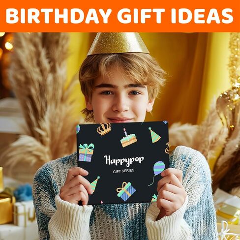 HAPPYPOP 17th Birthday Gifts Ideas for Boys - Socks for Teens Age 17, Presents for 17 Year Old Teen Boys, Birthday Gift Box with Greeting Card in Saudi Arabia