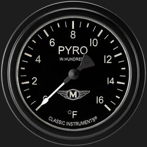 MA398BLF Moal Bomber 2 5/8" Exhaust Gas Temp. Gauge in Saudi Arabia