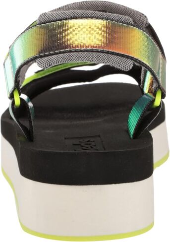 Keds Women's Trio Platform Iridescent Sport Sandal, Black, 8 in Saudi Arabia