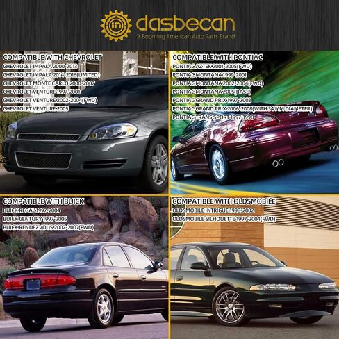 Dasbecan 927-100 Front Suspension Stabilizer Bar Link Kit Compatible With Chevrolet Impala Monte Venture,Pontiac Montana Grand Trans Sport, Buick Regal Century Rendezvou 1997-2016 Replace#10257316 in Saudi Arabia