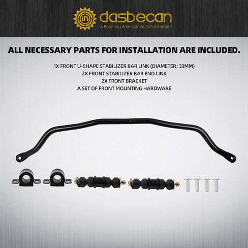 Dasbecan 927-100 Front Suspension Stabilizer Bar Link Kit Compatible With Chevrolet Impala Monte Venture,Pontiac Montana Grand Trans Sport, Buick Regal Century Rendezvou 1997-2016 Replace#10257316 in Saudi Arabia