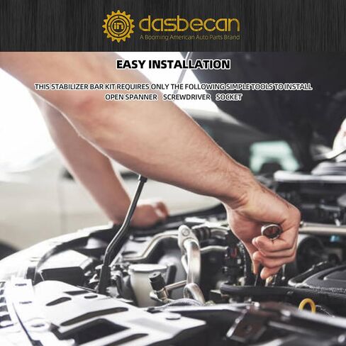 Dasbecan 927-100 Front Suspension Stabilizer Bar Link Kit Compatible With Chevrolet Impala Monte Venture,Pontiac Montana Grand Trans Sport, Buick Regal Century Rendezvou 1997-2016 Replace#10257316 in Saudi Arabia