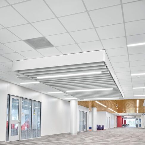 Armstrong Ceiling Tiles; 2x4 Ceiling Tiles - 6 pcs White; Acoustic Ceilings for Suspended Grid; Ultima Lay-in and Tegular 1913 in Saudi Arabia
