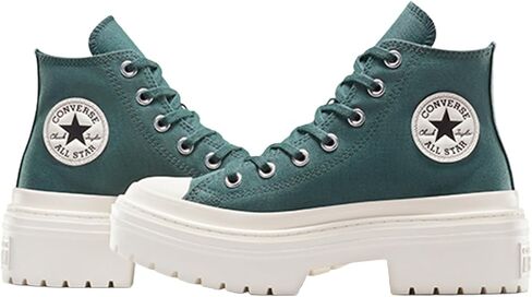Converse Women's Chuck Taylor All Star Leopard Platform High Top Sneakers, Blackflower, 8.5 in Saudi Arabia