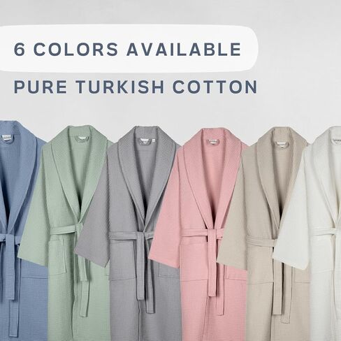 Salbakos Home1961 Collection Usisex Waffle Bathrobe in Saudi Arabia