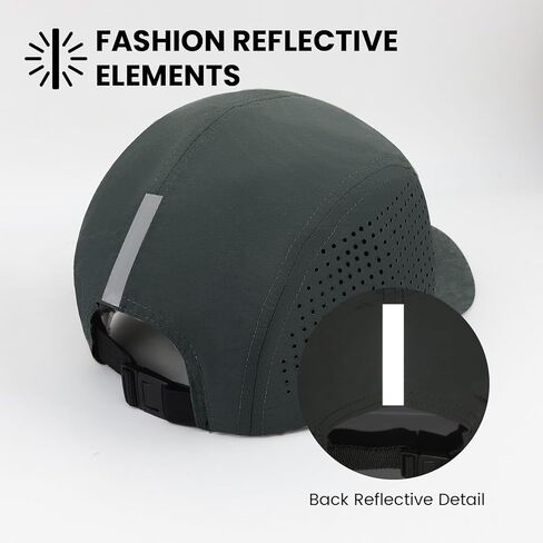 KOPHINOOR Baseball Cap Cooling Hat, Reflective Golf Running Hat for Men Women, Foldable Performance Hat for Outdoors in Kuwait