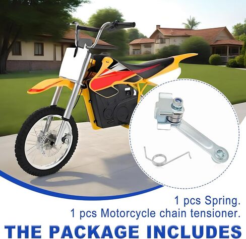 Chain Tensioner Adjuster with Spring Nut Kit Compatible with Dirt Rocket RSF650 Electric Mini Dirt Sport Bike & Razor MX500 MX650 SX500 in Saudi Arabia