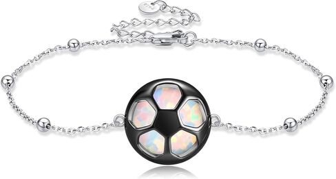 MONGAS Golf Bracelet Sterling Silver Golf Ball Bracelet Golf Clubs Bracelet Golf Jewelry for Women in Kuwait