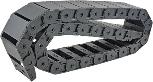 2pcs 18x37mm R38 طول 1M حاملة سلك سلك السحب البلاستيكية شبه مغلقة in Kuwait
