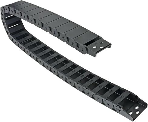 2pcs 18x37mm R38 طول 1M حاملة سلك سلك السحب البلاستيكية شبه مغلقة in Kuwait