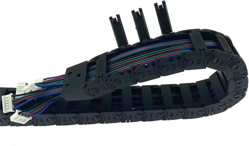 افتح جسر سلسلة السحب من نوع 10x10 10x11 10x15 10x20 10x30 15x30 L1m Cable Carrier مع نهايات (R28،10x11 Open) in Saudi Arabia