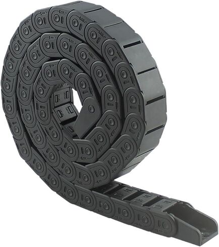 Cable Chain 7 * 7 10 * 10 15 * 20 15 * 30mm 1M Non-Opening Semi-Enclosed Plastic Drag Chain Drive Drag Chain Machine(18x25 mm) in Saudi Arabia