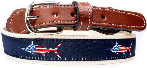 Stadiumspot Web Leather Mens Belt in Kuwait