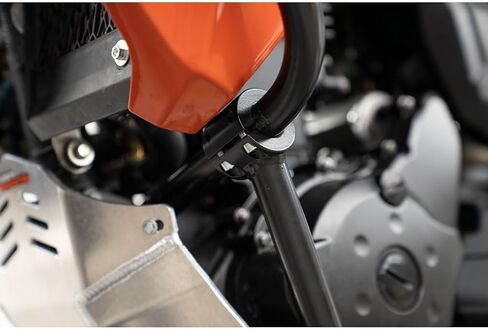 Tusk Lower Crash Bars أسود متوافق مع Kawasaki KLR650 2022-2025 in Kuwait
